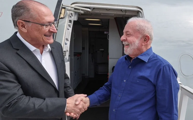 Geraldo Alckmin e Lula