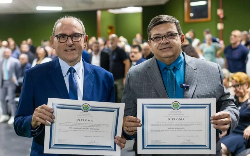  Nestor Bernardes assume a prefeitura no dia 1º de abril e Volmir Rodrigues volta a ser servidor público do Estado -Foto: Divulgação