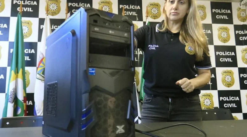  A delegada Luciane Bertoletti coordenou a apuração que culminou na Operação Ícaro, executada na manhã desta terça-feira (31) Foto: Paulo Pires/GES