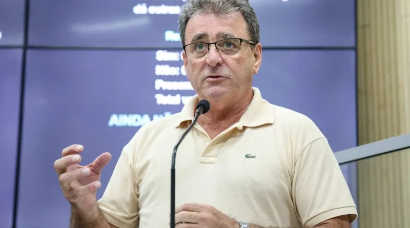 Autor da proposta vereador Ricardo Ritter – Ica Foto: Divulgação/CMNH-Moris Musskopf