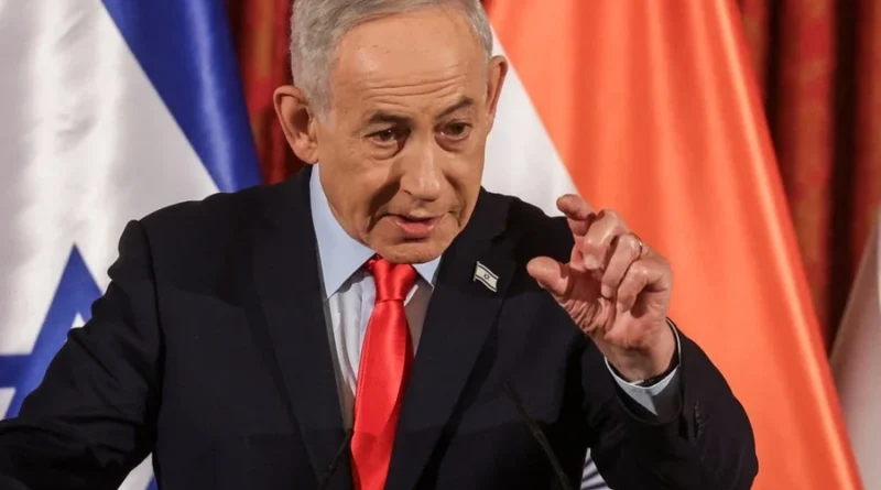 O primeiro-ministro israelense, Benjamin Netanyahu, votou a favor do texto