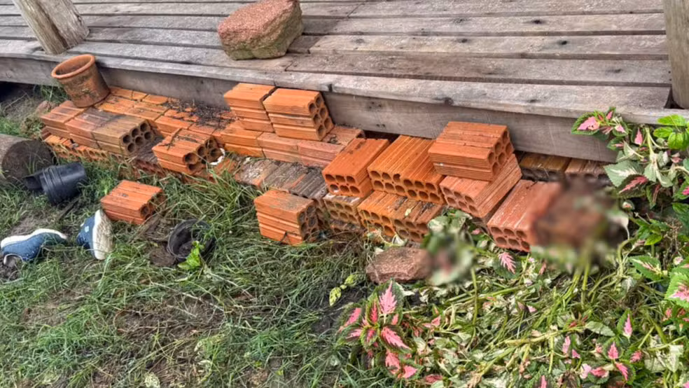 Homem é preso suspeito de matar a própria mãe com pedradas no RS; polícia investiga feminicídio — Foto: Divulgação/Polícia Civil