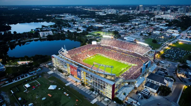 Camping World Stadium será o palco de Brasil x Croácia — Foto: Divulgação