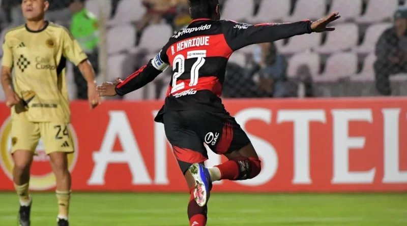 Bruno Henrique anotou primeiro gol