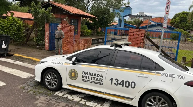 Locais de votação foram inspecionados pelo Ministério com apoio da Brigada Militar ao longo do dia Foto : Brigada Militar Cachoeirinha / Divulgação