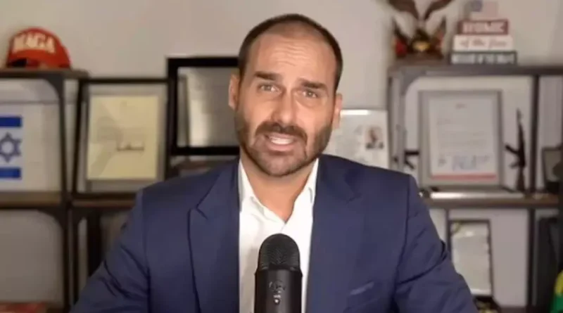 O ex-deputado é acusado de articular sanções contra autoridades brasileiras Foto: Reprodução