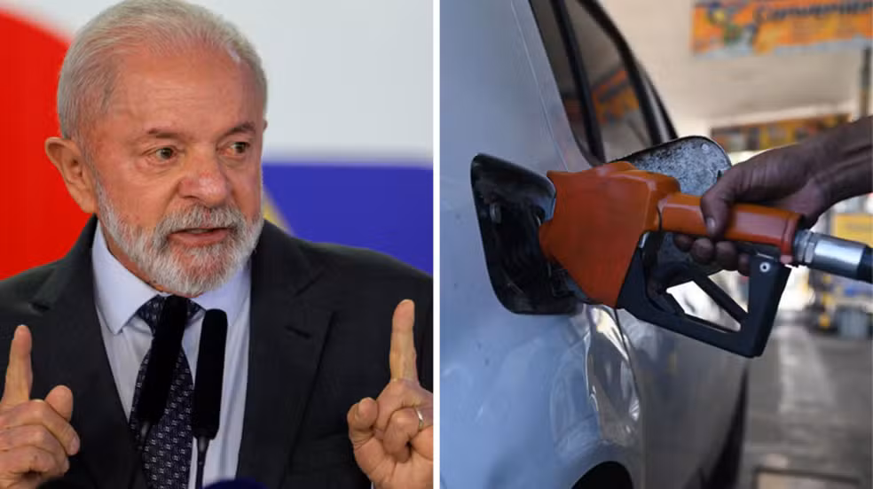 Governo Lula anunciou novo pacote de medidas visando conter impacto da guerra no Irã sobre preços de combustíveis no Brasil — Foto: Agência Brasil/Getty Images